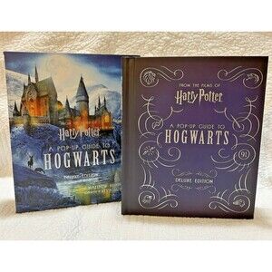 Harry Potter : A Pop-Up Guide to Hogwart Deluxe Edition GREAT condition